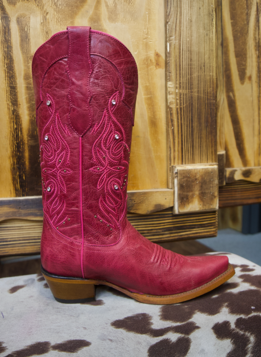 Cowgirl boots Pink color